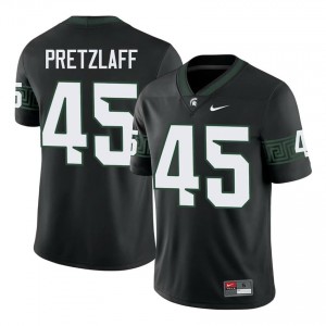 Brady Pretzlaff #45 Michigan State Spartans Black College Stitched Jersey - Premium Men's Football Edition 66821680