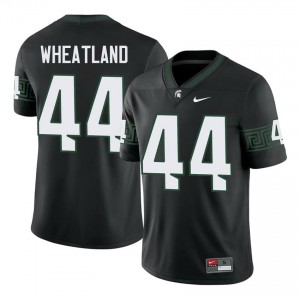 Black Spartans #44 Caleb Wheatland Men's Player Jersey - Heavy-Duty Stitched Football Uniform 65192695