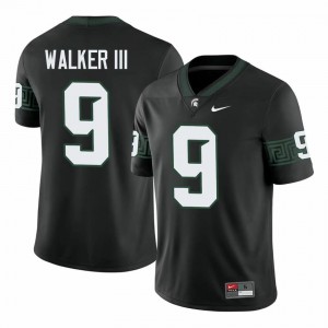 Kenneth Walker III #9 Michigan State Spartans Black College Stitched Jersey - Premium Men's Football Edition 25238965